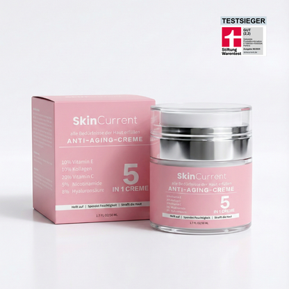 Crème anti-âge 5 en 1